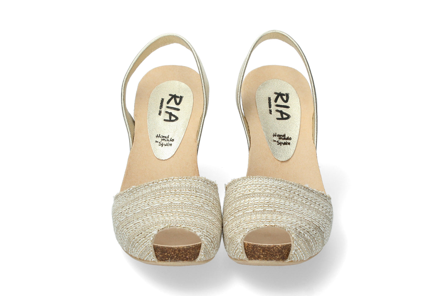 WOMENS HIGH WEDGE MADABA PLATINO