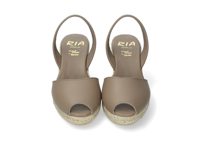 WOMENS ESPADRILLE ABARCAS VELVET VISON