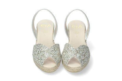 WOMENS ESPADRILLE GLITTER MINERVA C/ 11