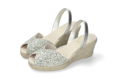 WOMENS ESPADRILLE GLITTER MINERVA C/ 11