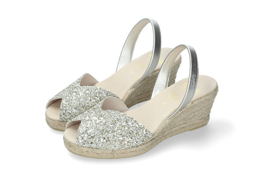 WOMENS ESPADRILLE GLITTER MINERVA C/ 11