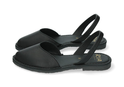 WOMEN'S ANATOMIC ABARCAS VELVET NEGRO