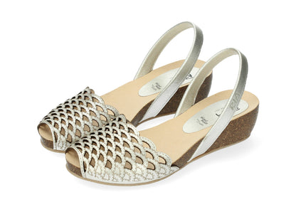 MENORCA PEARL WAVE WEDGE ABARCAS
