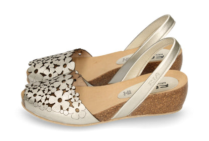 CLASSIC WEDGE ABARCAS ELDA PEARL
