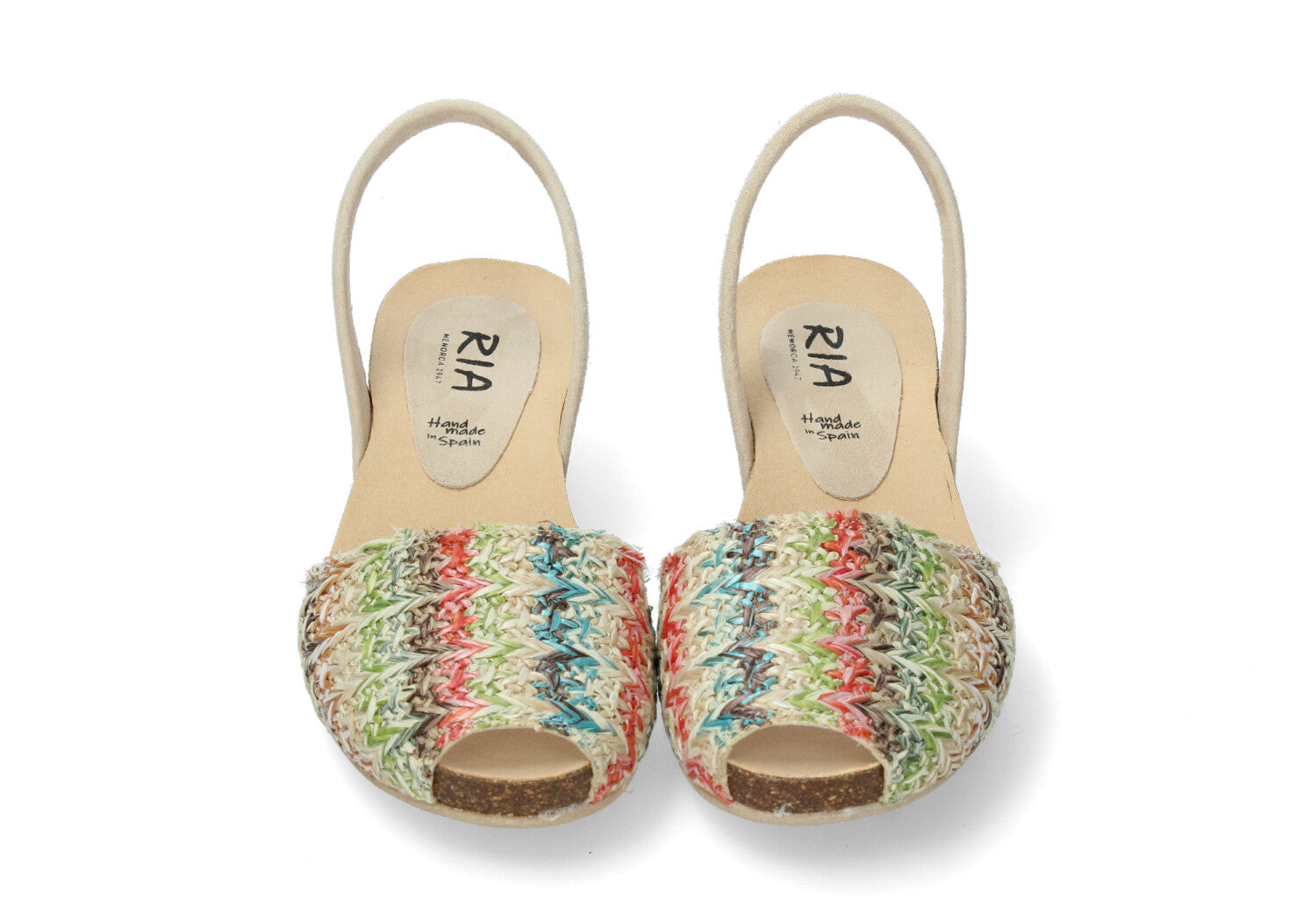 CLASSIC WEDGE ABARCAS CAMEL MULTI