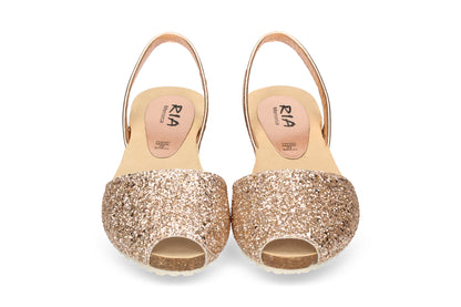 CLASSIC GLITTER PEACH LOW-BIO ABARCAS