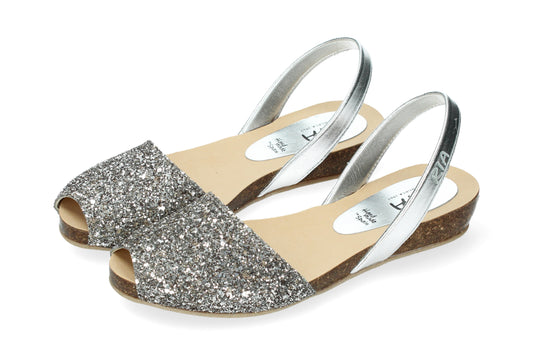 CLASSIC GLITTER PEWTER MULTI LOW-BIO ABARCAS