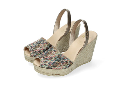 MOSAIC ESPADRILLE WEDGE ABARCAS