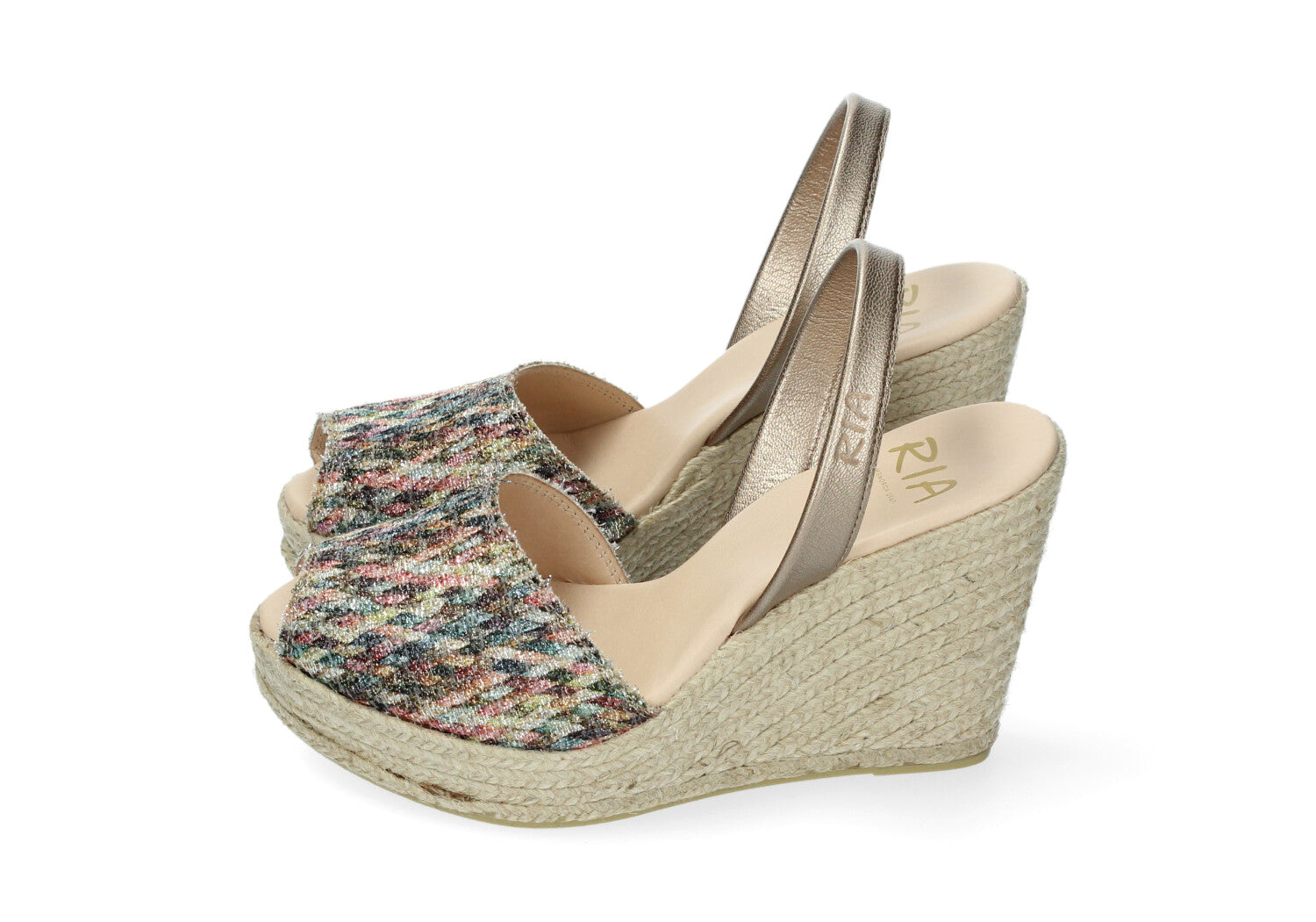 MOSAIC ESPADRILLE WEDGE ABARCAS