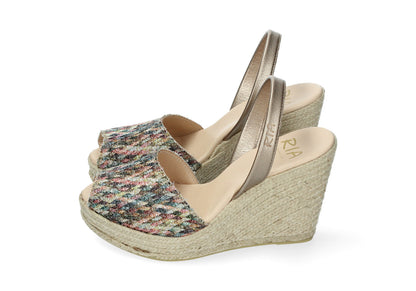 MOSAIC ESPADRILLE WEDGE ABARCAS