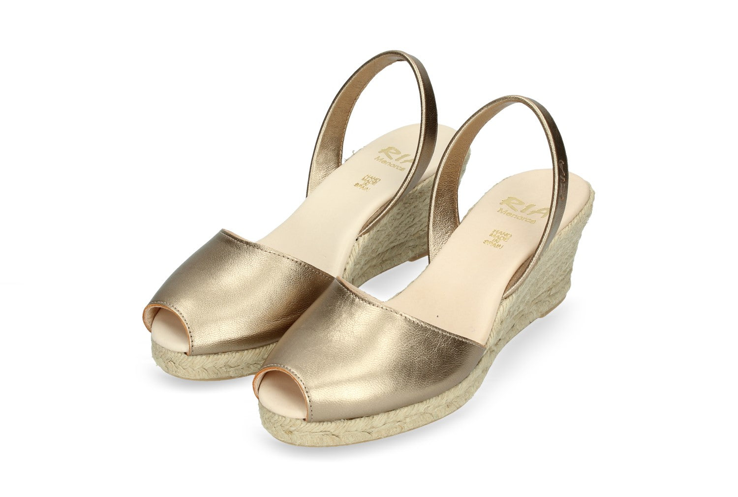 WOMENS ESPADRILLE ABARCAS BRONZE