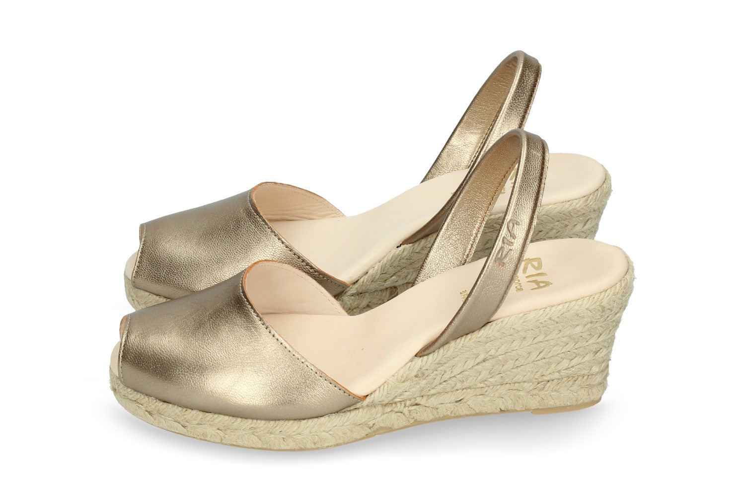 WOMENS ESPADRILLE ABARCAS BRONZE