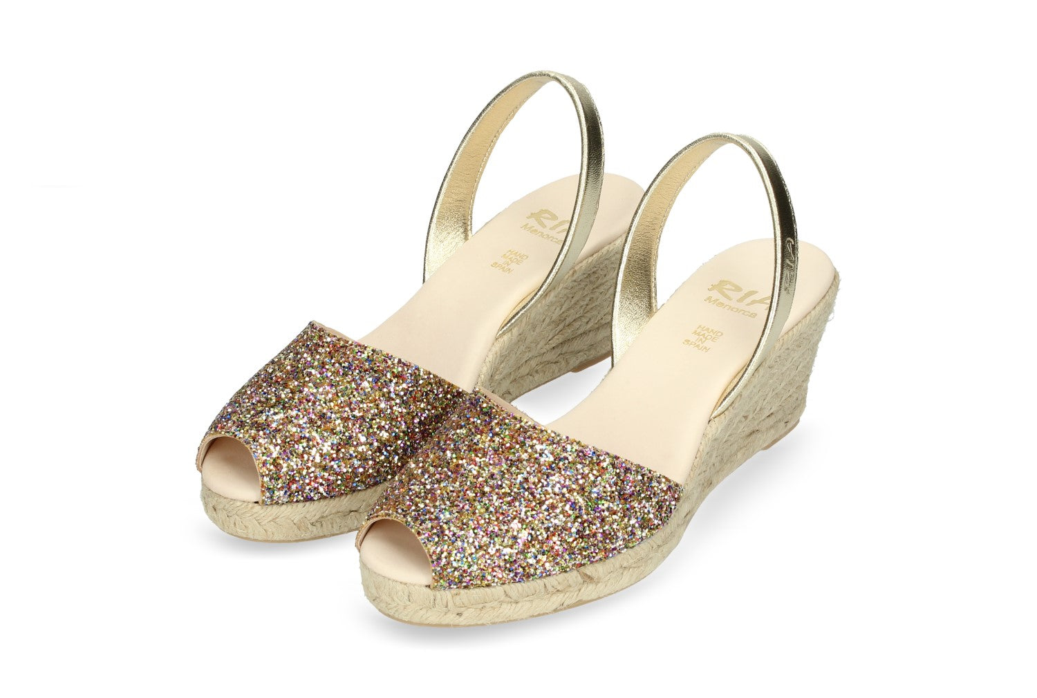 ESPADRILLE ABARCAS MURCIA GLITTER MULTI