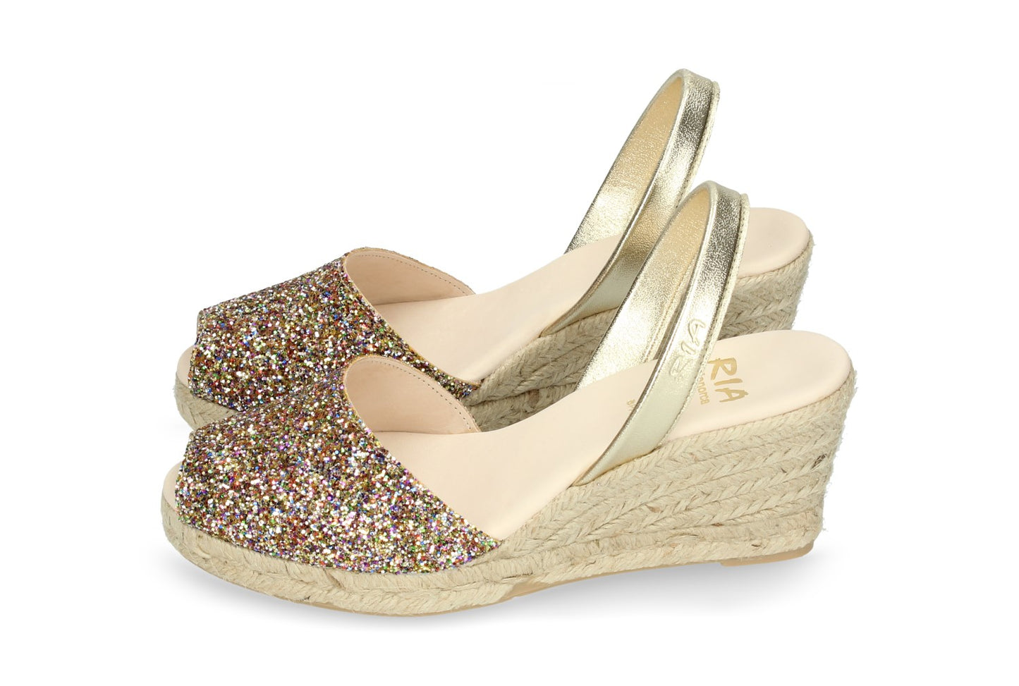 ESPADRILLE ABARCAS MURCIA GLITTER MULTI