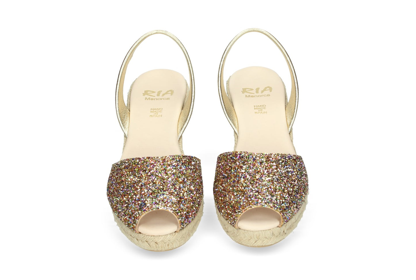 ESPADRILLE ABARCAS MURCIA GLITTER MULTI